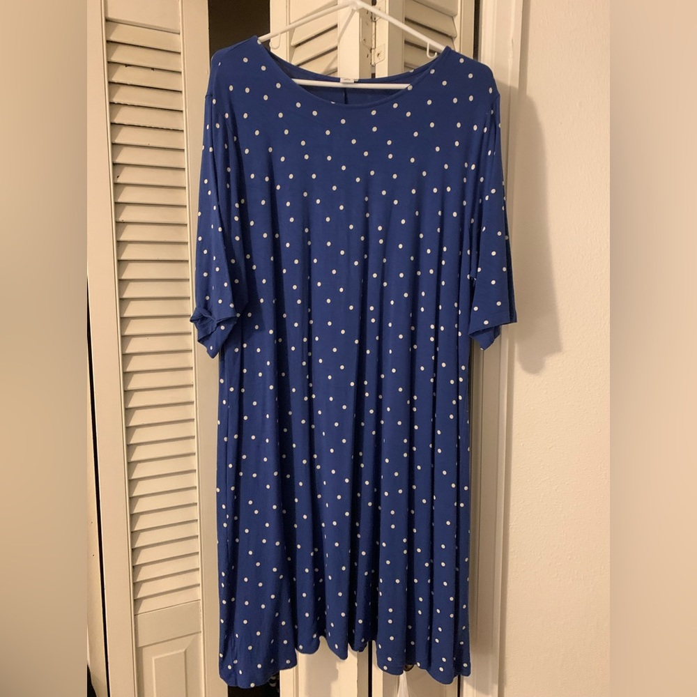 Old Navy Jersey Polka Dot dress